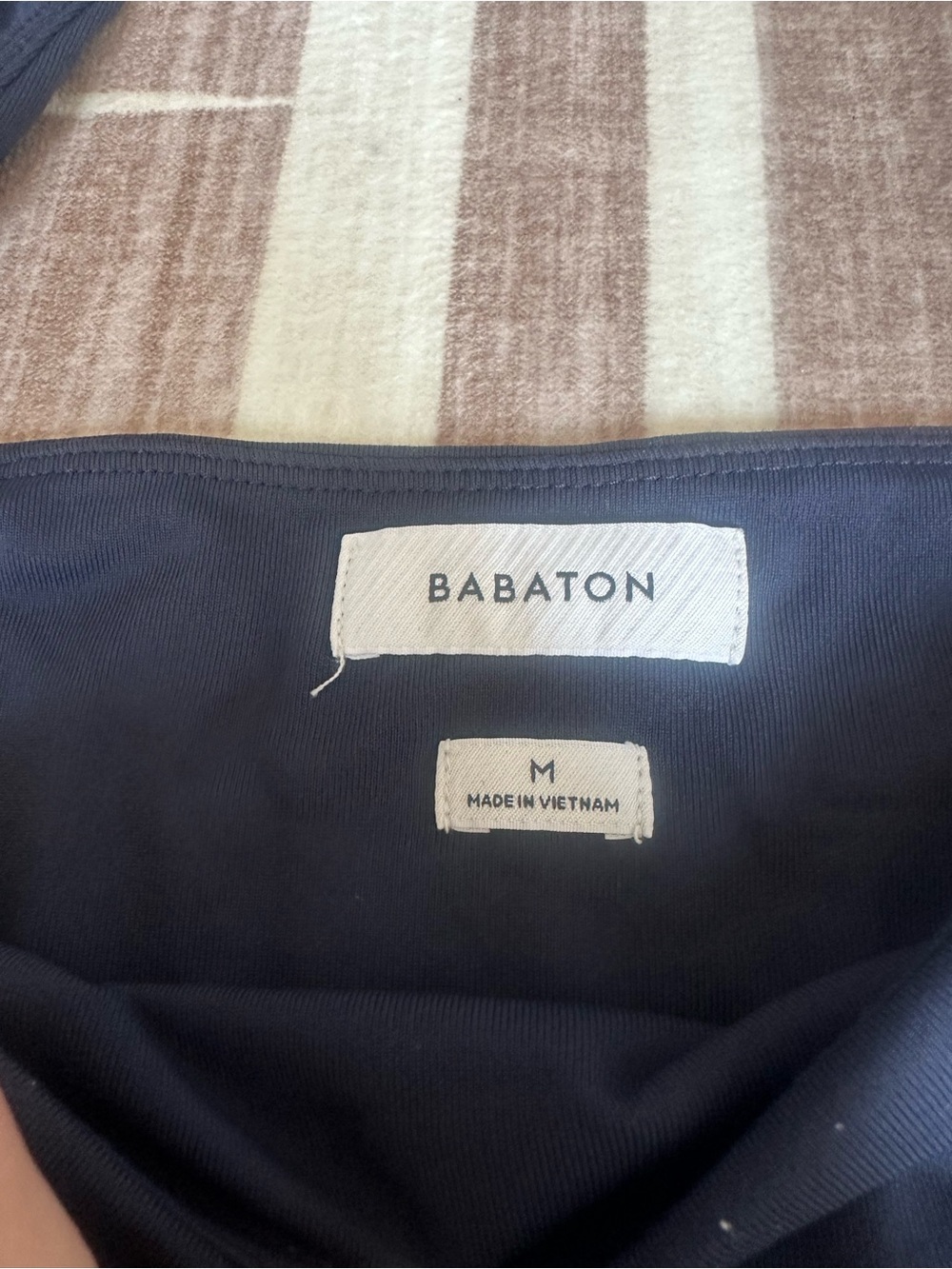 Babaton Navy Square Neck One-Piece Bodysuit - Picture 3 of 3